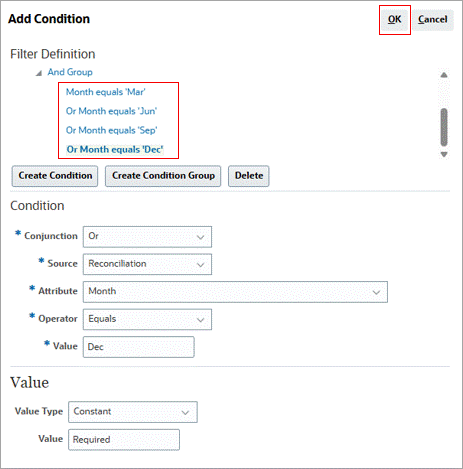Completeness Check Example Performing a Completeness Check in Account Reconciliation