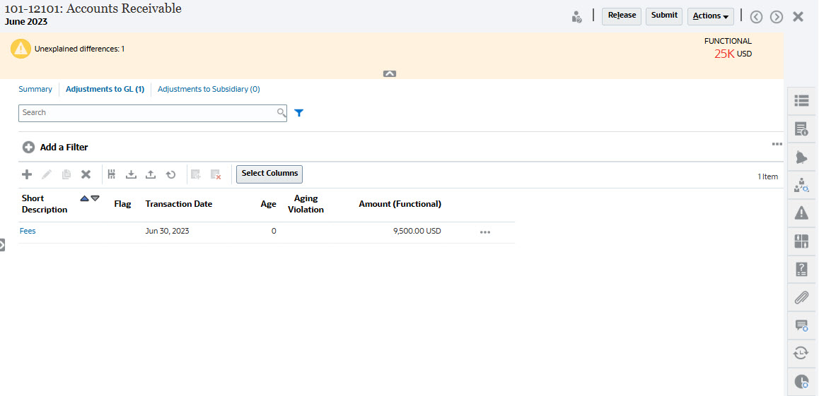 transaction details