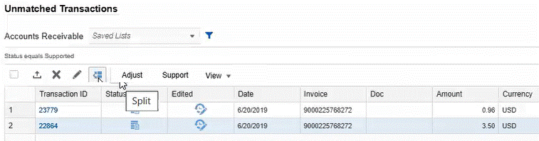 Split Transactions Icon