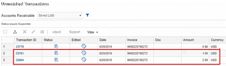 Split Transaction