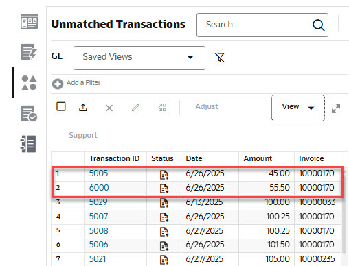 Split Transaction Split Transaction