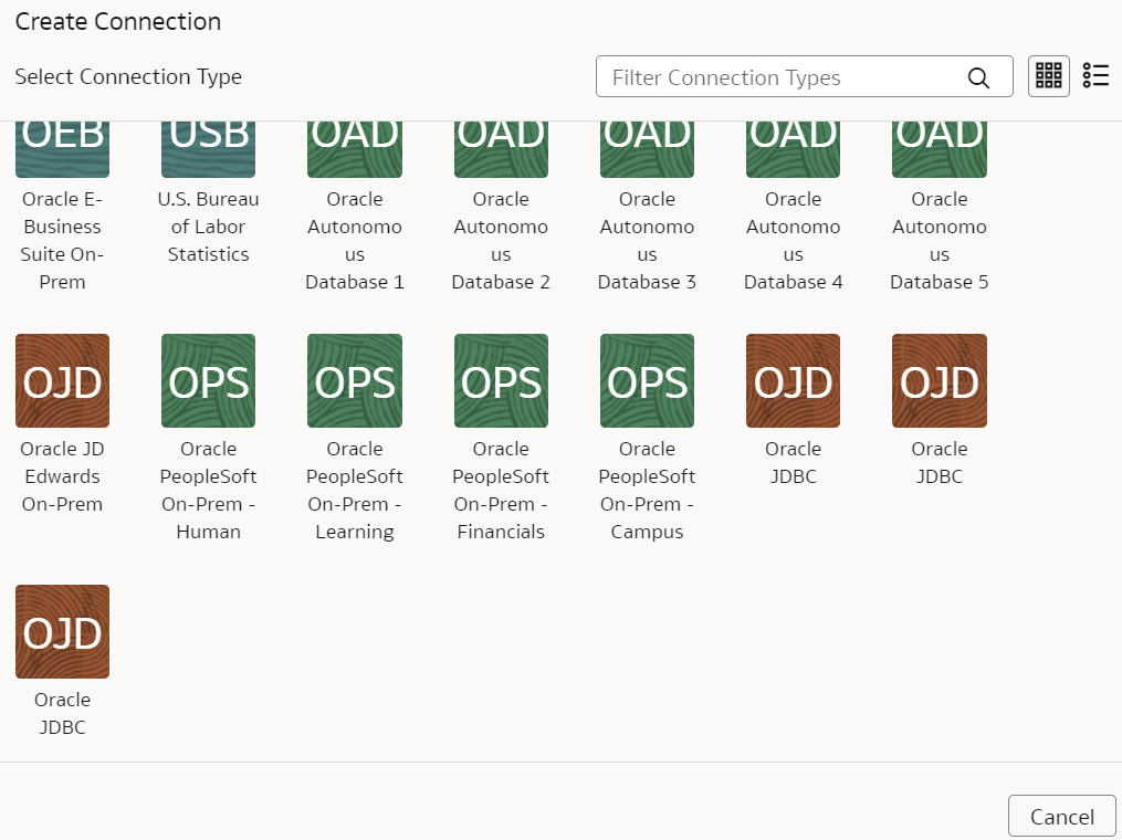 Oracle JDBC connection option