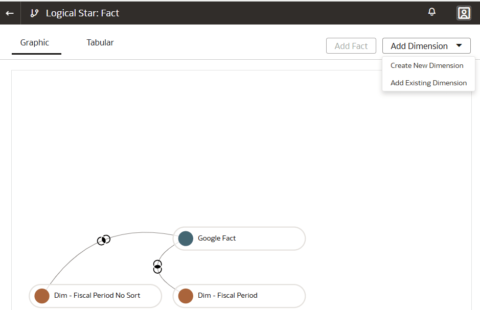 Add Dimension option Add Dimension option