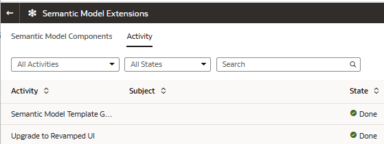 Upgraded to Revamped UI task displaying Done state Upgraded to Revamped UI task displaying Done state