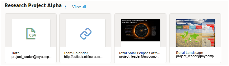 Example of custom grouping layout