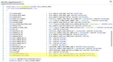Propagate columns from temporary dataset to the target dataset Propagate columns from temporary dataset to the target dataset