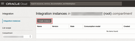 Image depicting the Create digital assistant instance