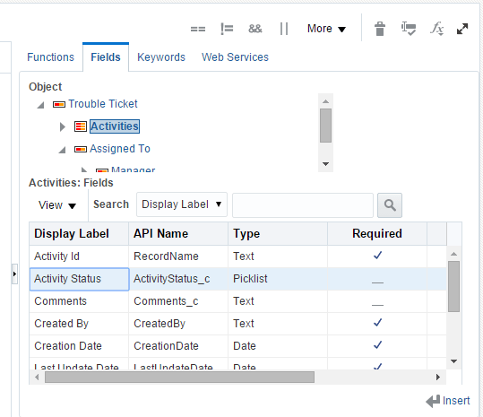 Selecting a Field from an Object in a Related Collection