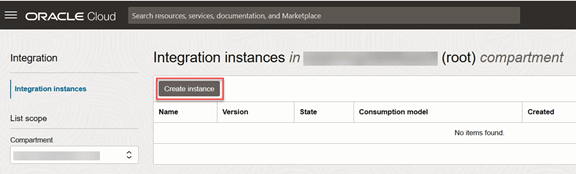 Image depicting the Create digital assistant instance