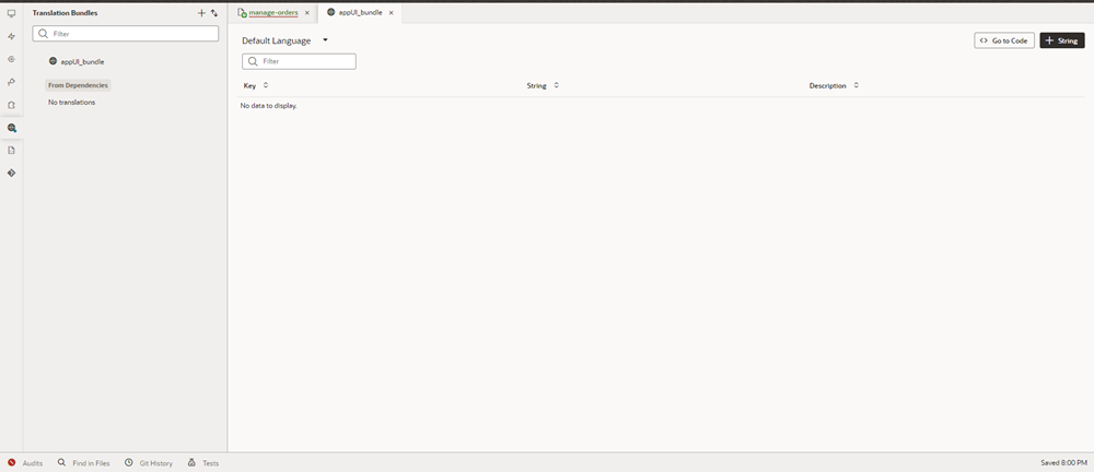 The appUI_bundle tab displays.