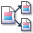 Desktop workflow icon. Described in the text.
