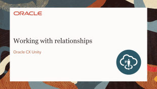 Thumbnail image for Oracle Unity relationships video
