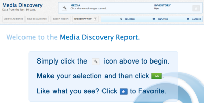 Media Discovery page