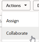 collaborate menu