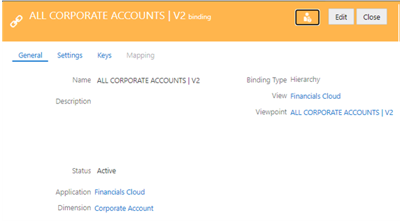 screenshot shows the new binding in the binding inspector