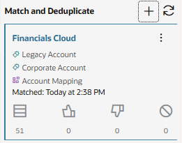 Map result panel as described below