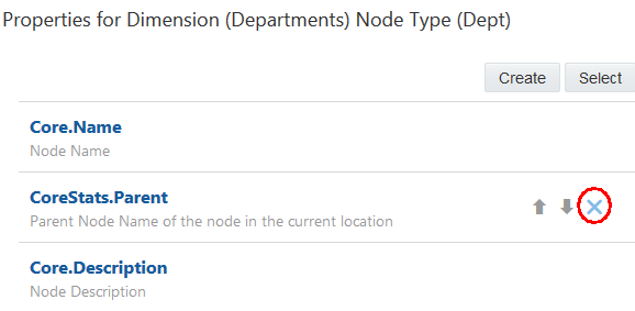 removing property from application registration