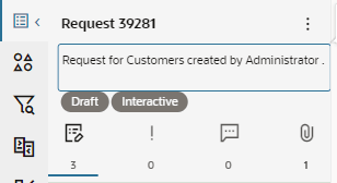 request description field