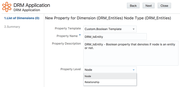 define property info