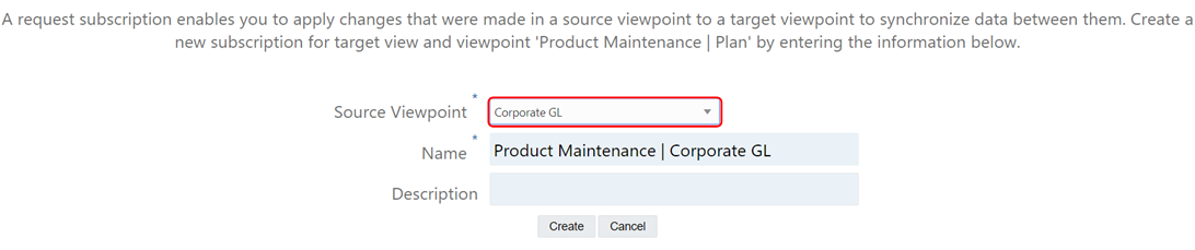 screenshot shows the Corporate GL viewpoint selected