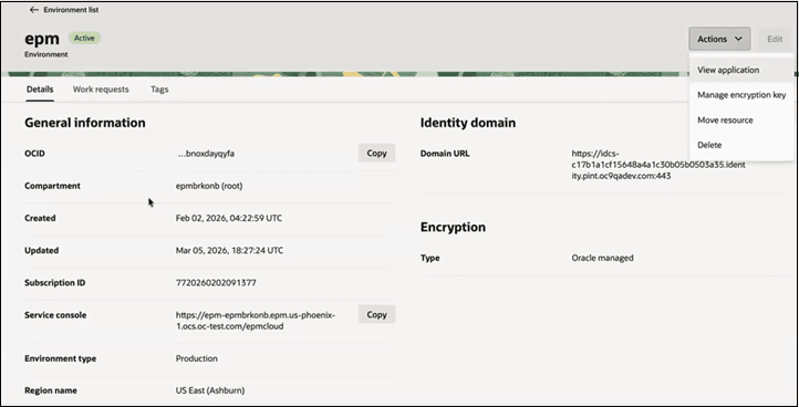 Select Manage encryption key