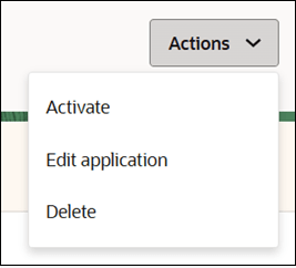 Activate application