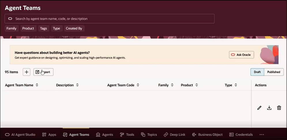 Import JSON file