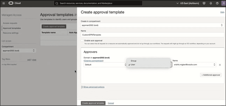 Creating an Approval Template Creating an Approval Template