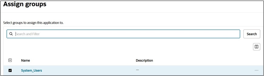Assign groups
