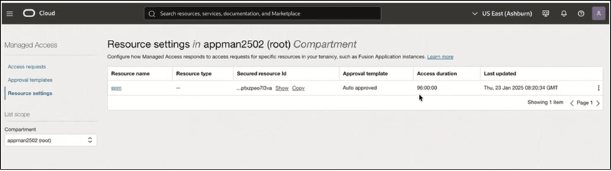 Viewing OMA Settings Viewing OMA Settings