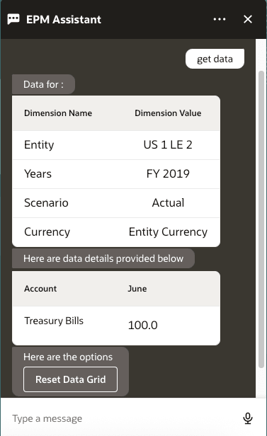 get data