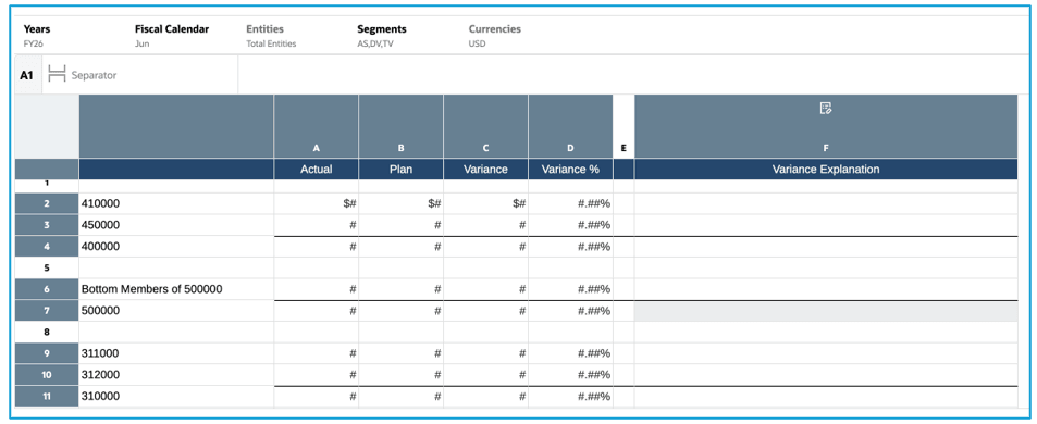 Grid Design View for Sample Reports 15a - 15d Grid Design View for Sample Reports 15a - 15d