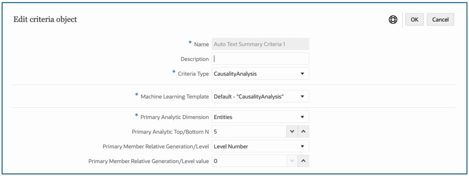 Criteria Definition for Sample Reports 13c Criteria Definition for Sample Reports 13c