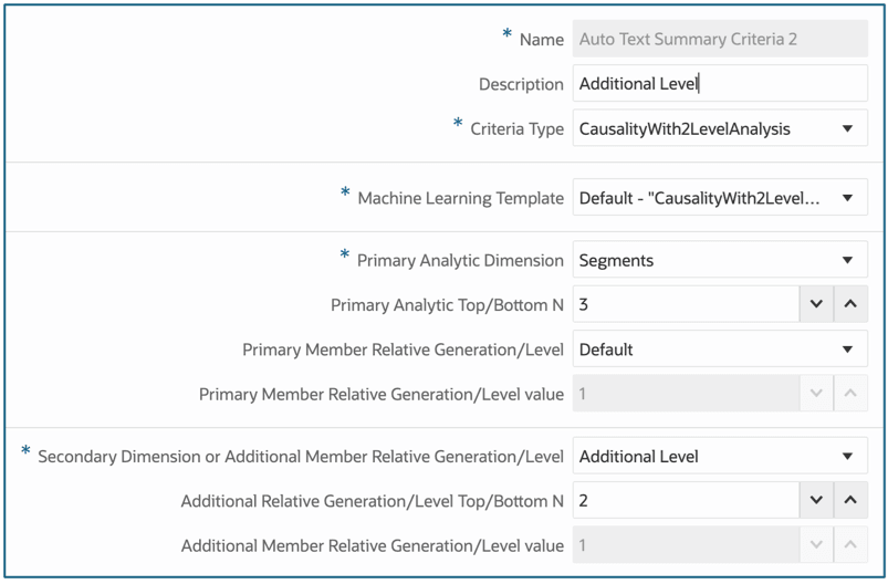 Criteria Definition Criteria Definition