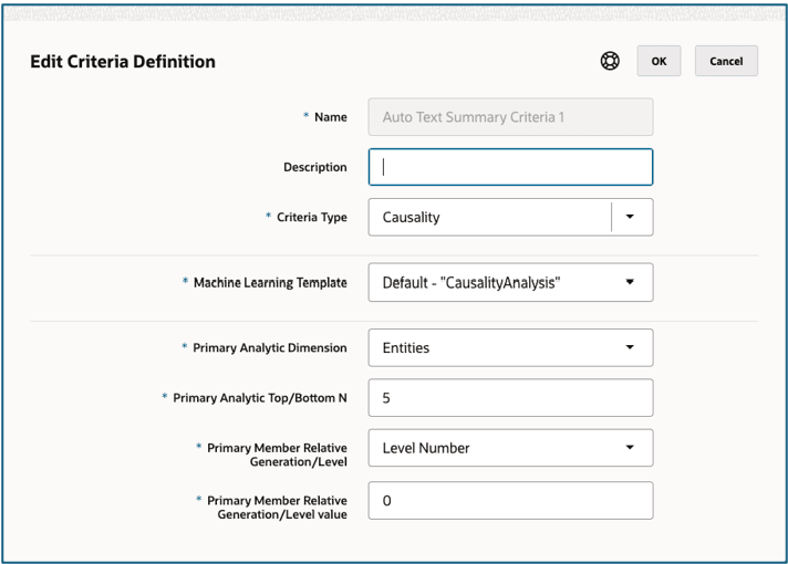 Example of Causality Criteria Type