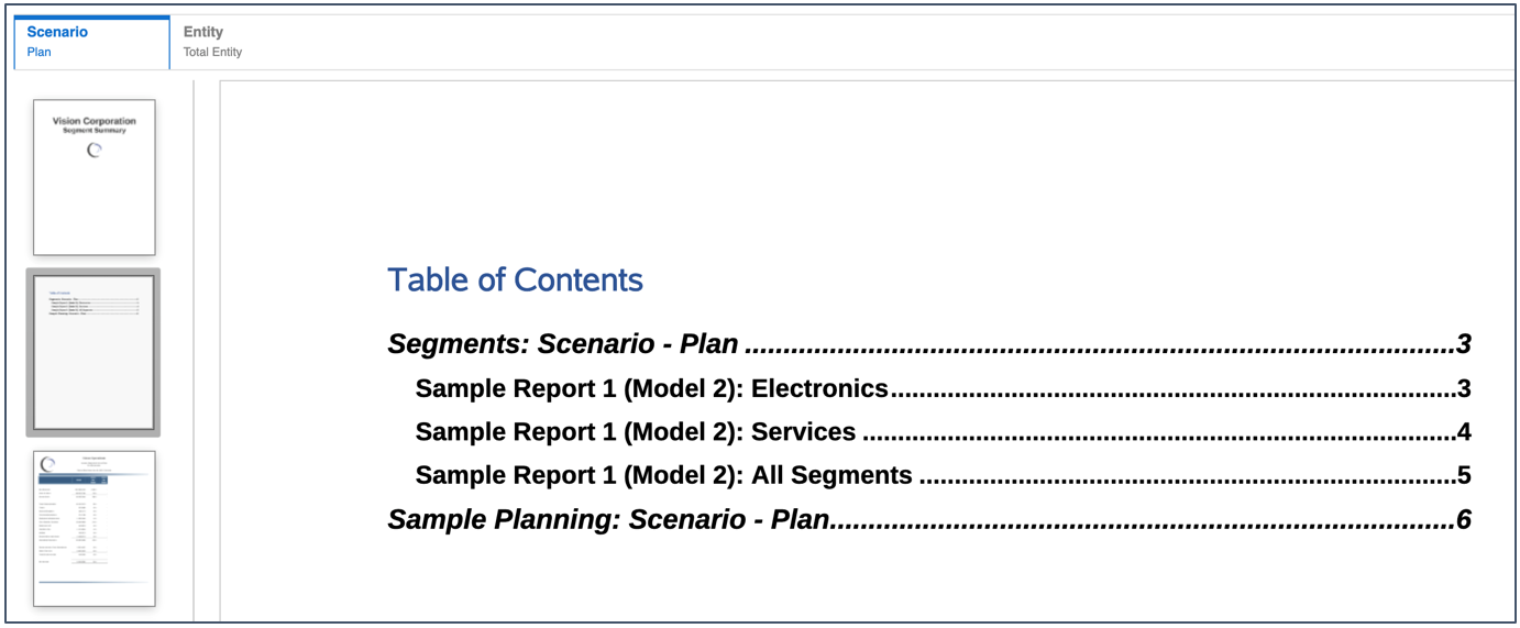 use case 1 multiple data source book output