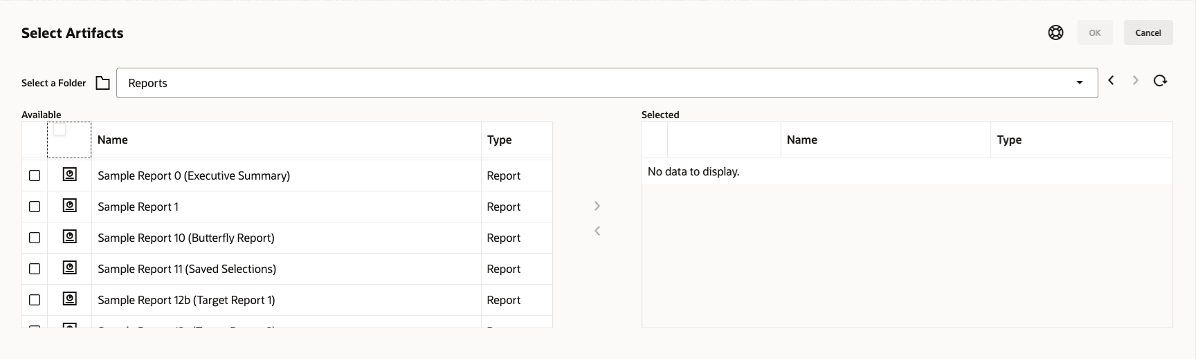 select_artifacts
