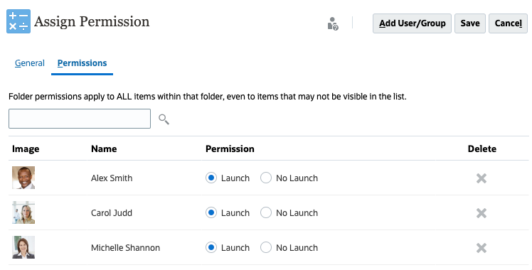 Rule permission to launch
