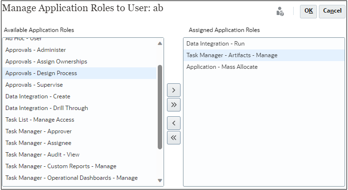 Move application roles