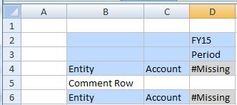 Shows a grid with comments inside the boundaries of the grid. Shows a grid with comments inside the boundaries of the grid.