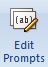 Edit Prompts button in the Oracle Analytics Cloud ribbon