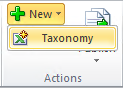 new taxonomy icon