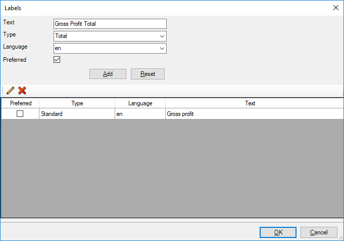 screenshot shows the label calculations dialog box element highlighted