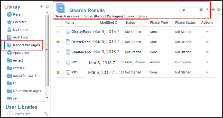 Select an option to search from.