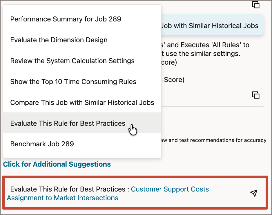 Evaluate This Rule for Best Practices: Customer Support Costs Assignment to Market Intersections