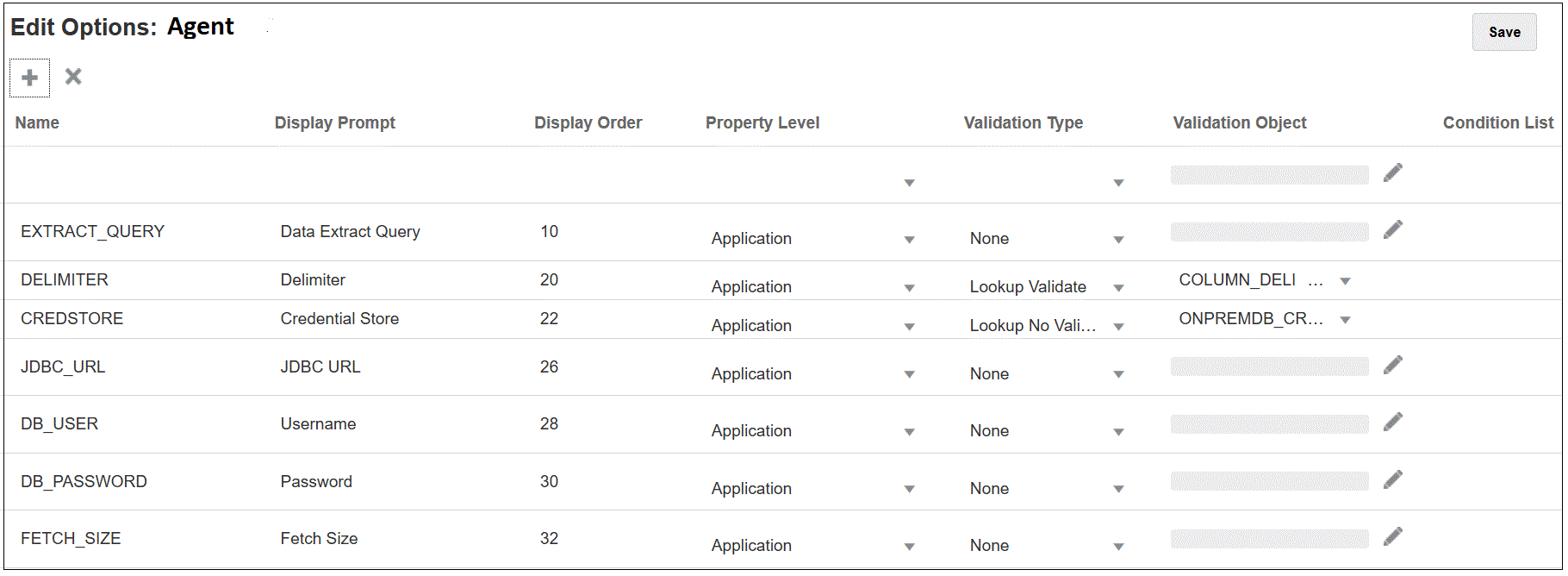 Image shows Edit Options page. Image shows Edit Options page.