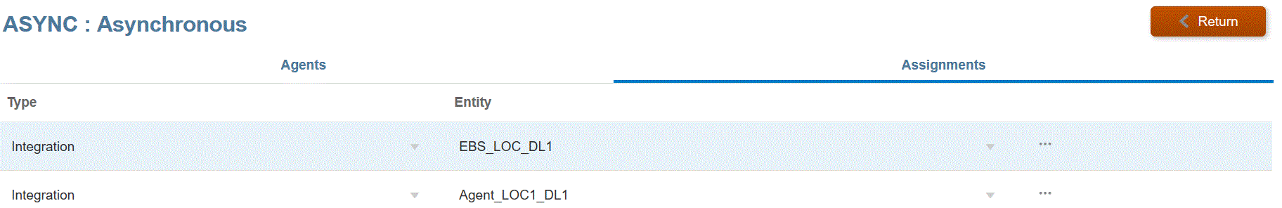Image shows the Assignment tab. Image shows the Assignment tab.