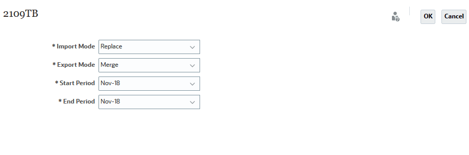 Image shows the Schedule Job page. Image shows the Schedule Job page.