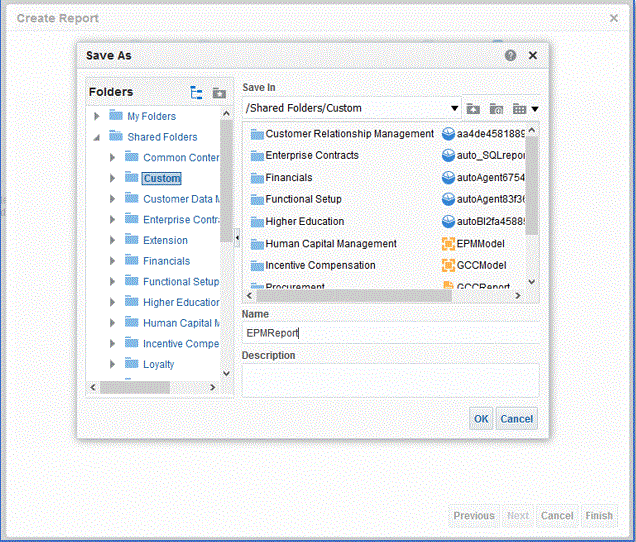 Image shows the Save As page. Image shows the Save As page.