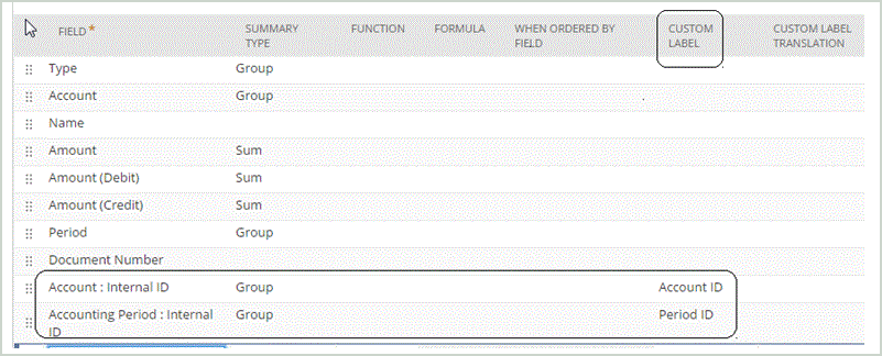 Image shows Saved Search